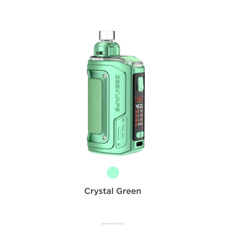 GEEKVAPE Store | h45 (aegis hero 2) pod mod kit kristalno izdanje GeekVape kristalno zelena JFZJ143