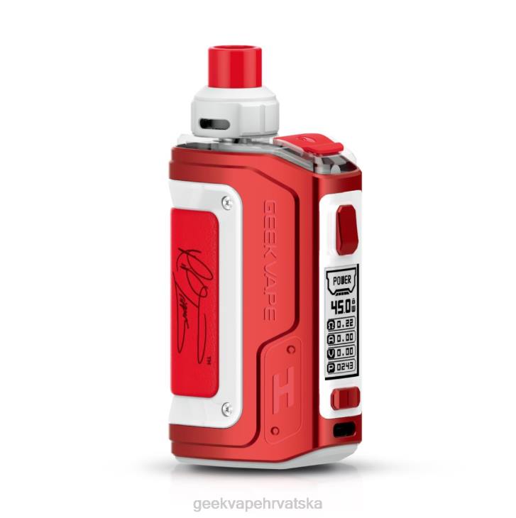 Geek Bar Nikotin | h45 (aegis hero 2) pod mod kit 1400mah 4ml GeekVape rte izdanje (crveno i bijelo) JFZJ98